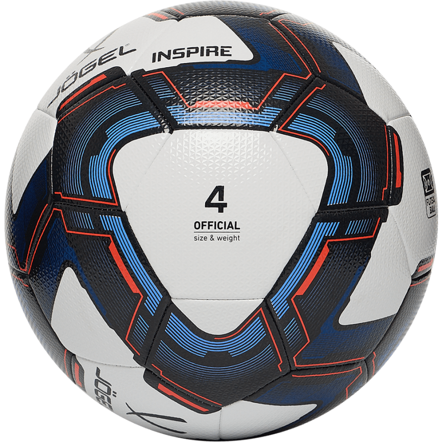Мяч футзальный JOGEL Inspire №4, белый
