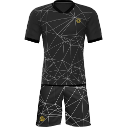 Футбольная форма ЭКИПО WEB Черный цвет