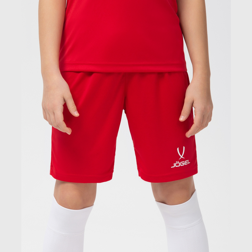 Шорты игровые JOGEL CAMP Classic Shorts, красный/белый, детский