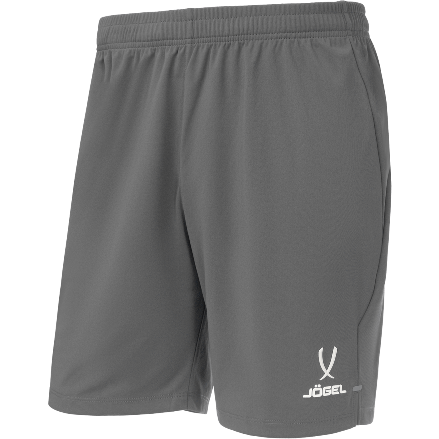 Шорты тренировочные без карманов JÖGEL PREMIER PerFormDRY Training Shorts, темно-серый