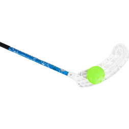 Клюшка для флорбола детская (4.5-6 лет) RealStick KIDSCAMP 65 см (рост 110-120 см) с мячом, MR-KF-KC65R, правый загиб