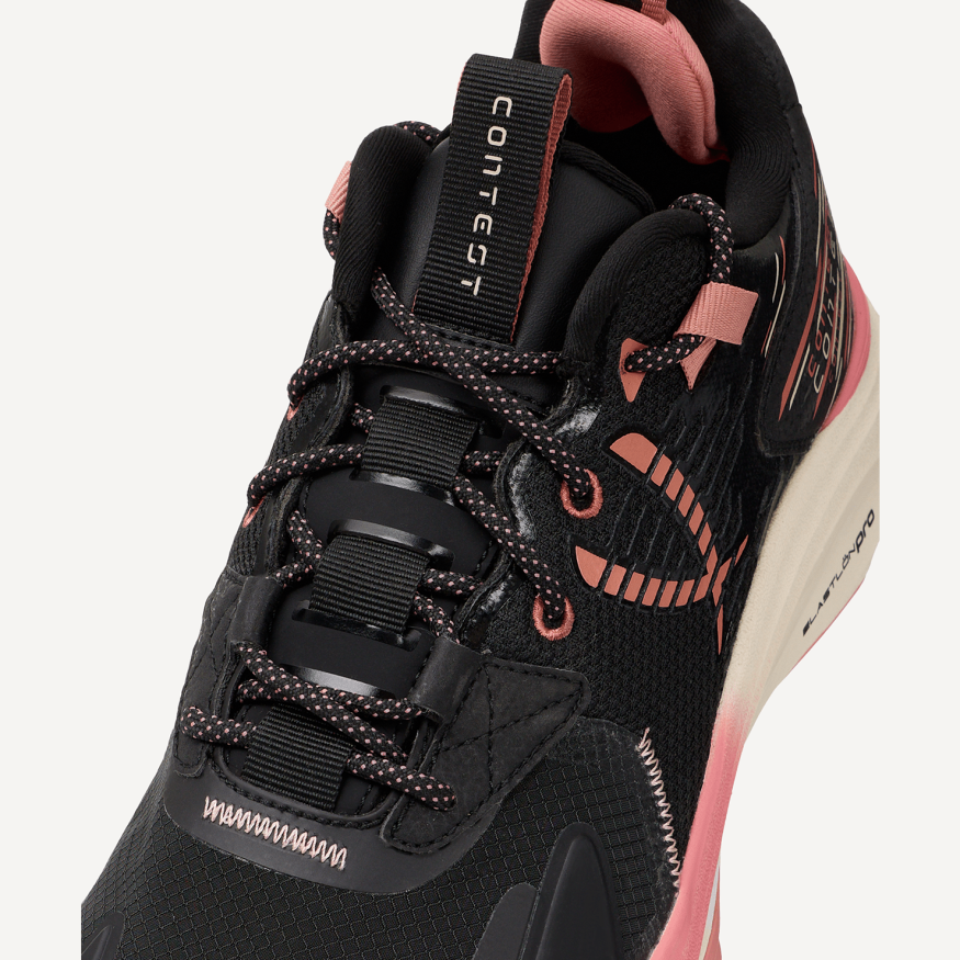 Кроссовки баскетбольные JÖGEL Contest, черный/розовый