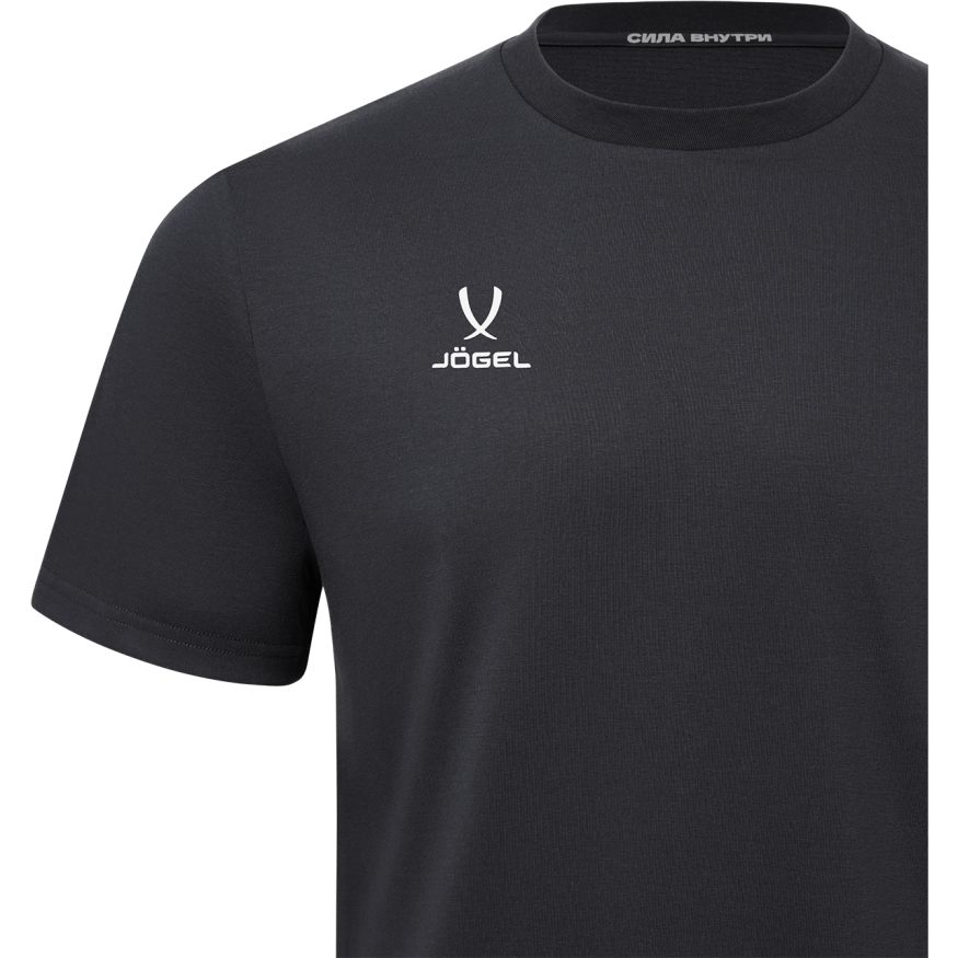 Футболка тренировочная JOGEL DIVISION PerFormDRY Training CVC 98, темно-серый