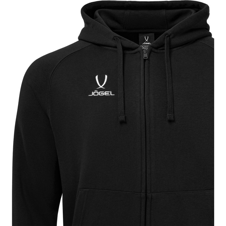 Худи JOGEL ESSENTIAL Club reglan Cotton Zip Hoodie 99, черный