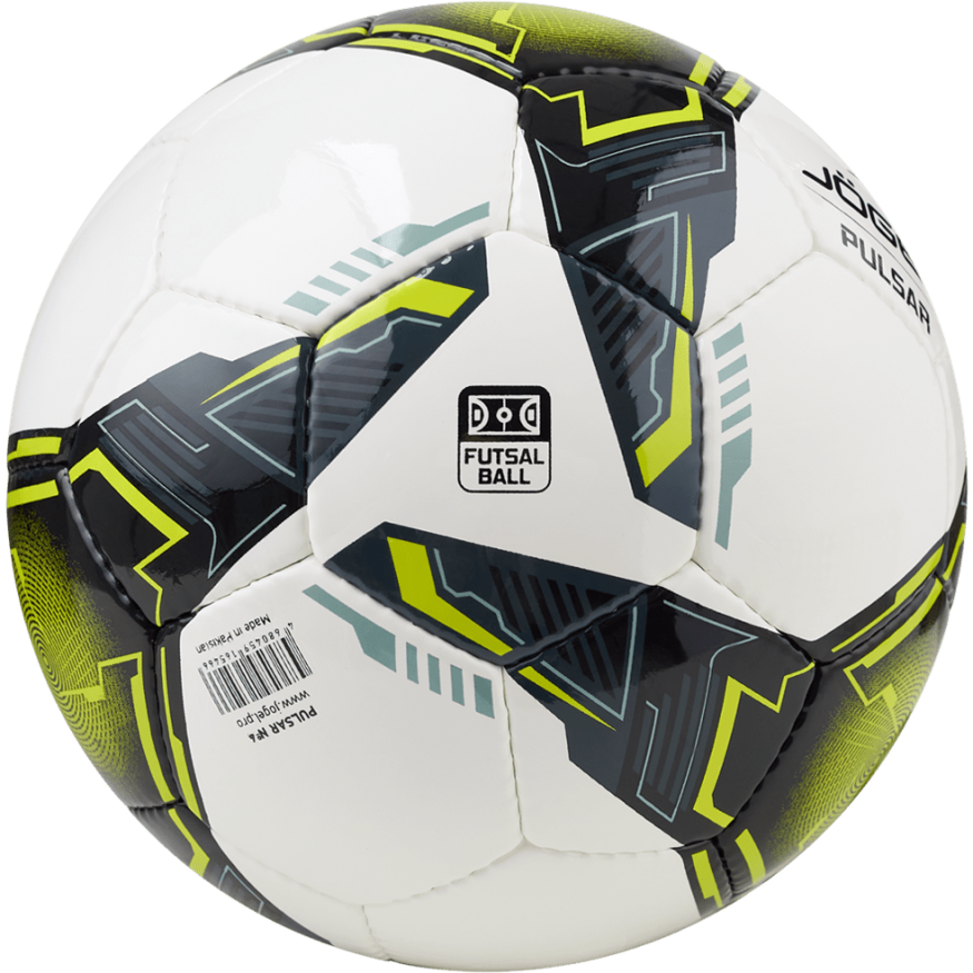 Мяч футзальный JÖGEL Pulsar №4, белый