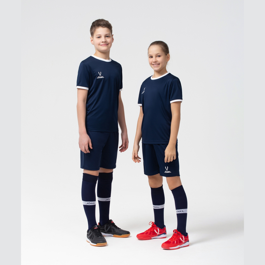Шорты игровые JOGEL CAMP Classic Shorts, темно-синий/белый, детский