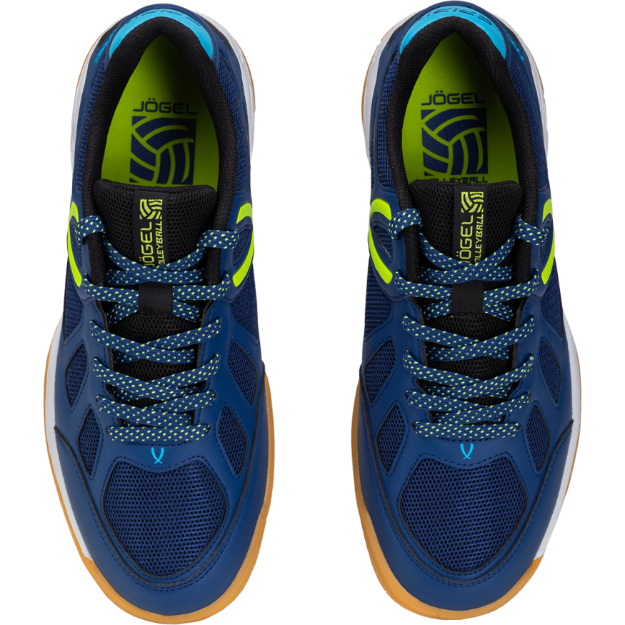 Кроссовки волейбольные JOGEL SPIRIT, Navy/lime
