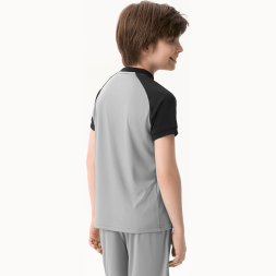 Футболка игровая JOGEL CAMP Reglan Jersey, серый, детский