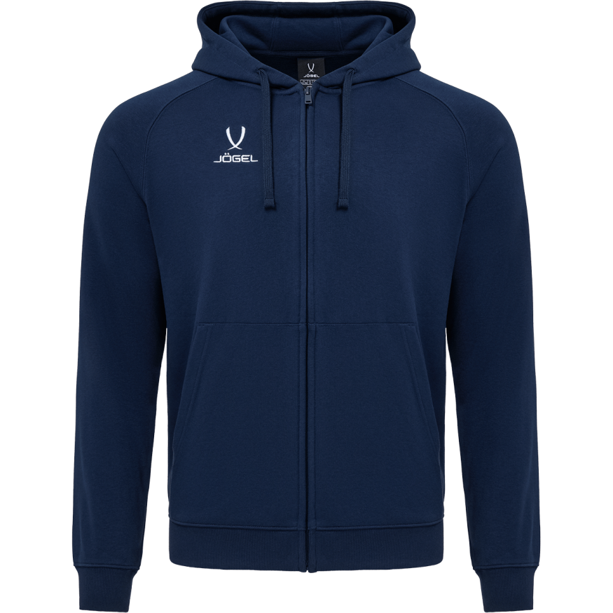 Худи JOGEL ESSENTIAL Club reglan Cotton Zip Hoodie Z4, темно-синий