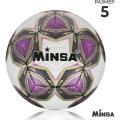 Мяч футбольный MINSA, PU, машинная сшивка, 12 панелей, р. 5