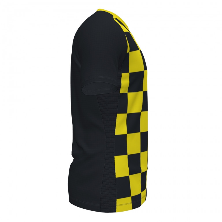 Футболка игровая JOMA с коротким рукавом FLAG II Черный-желтый