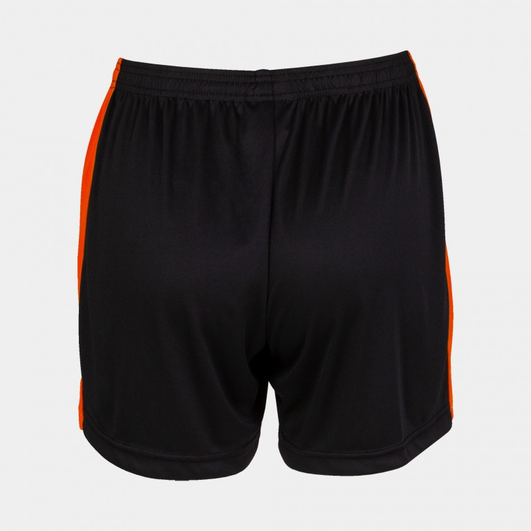 Женские игровые шорты JOMA ACADEMY III Черный-оранжевый