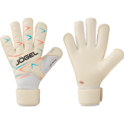 Перчатки вратарские JOGEL Legend UL4 Roll Negative, белый