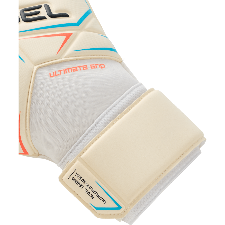 Перчатки вратарские JOGEL Legend UL4 Roll Negative, белый