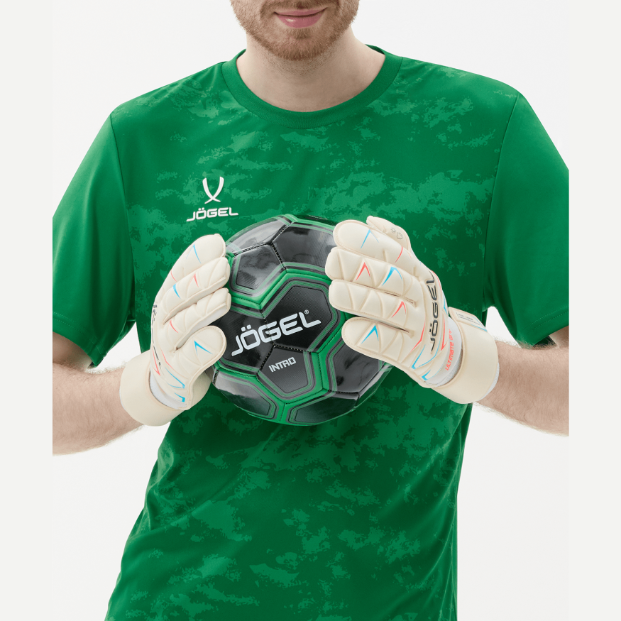 Перчатки вратарские JOGEL Legend UL4 Roll Negative, белый