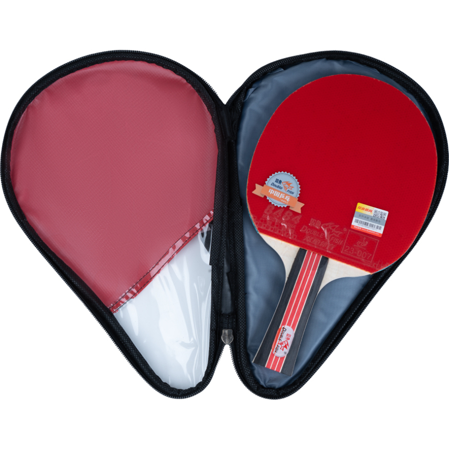 Ракетка для настольного тенниса DOUBLE FISH 2D-C в комплекте с чехлом
