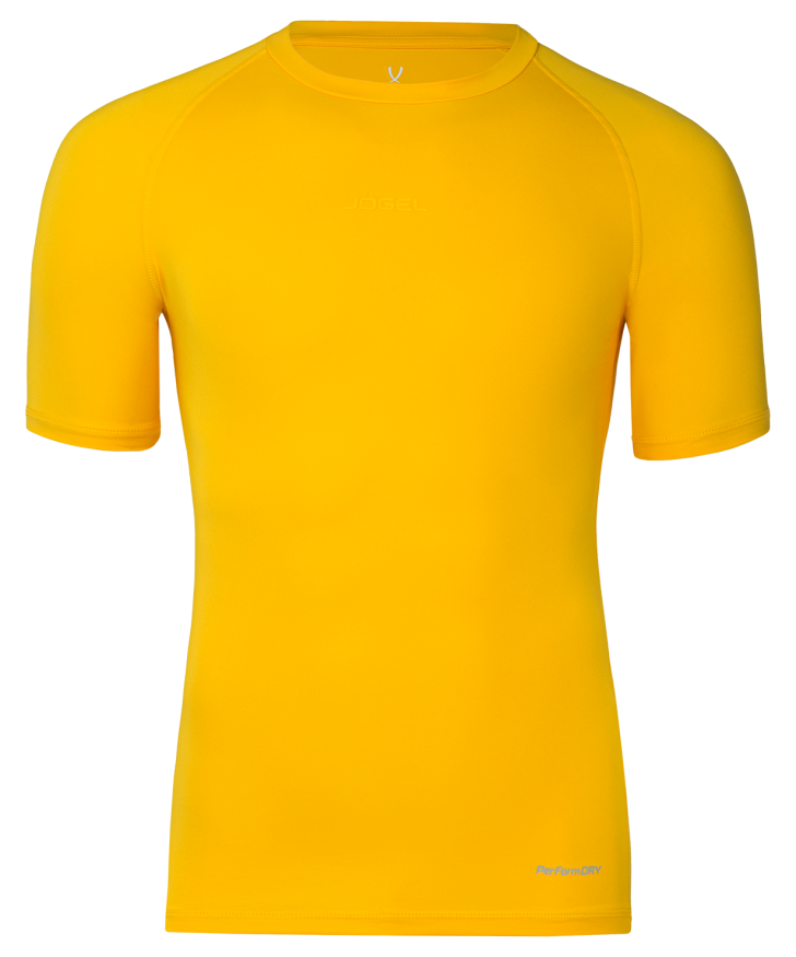 Футболка компрессионная JOGEL PerFormDRY Baselayer Tee SS 2, желтый