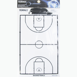 Тактическая доска для баскетбола TORRES TR1003B