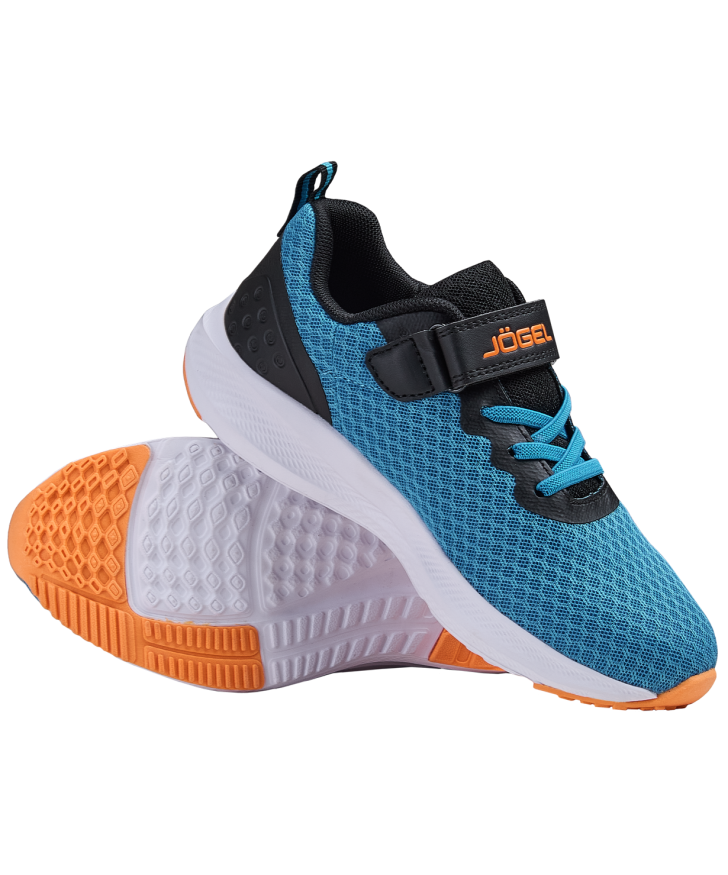 Кроссовки спортивные JOGEL Airstream 3.0 KIDS, Blue/Black/Orange, детский