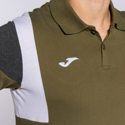 POLO MANGA CORTA CONFORT III CAQUI