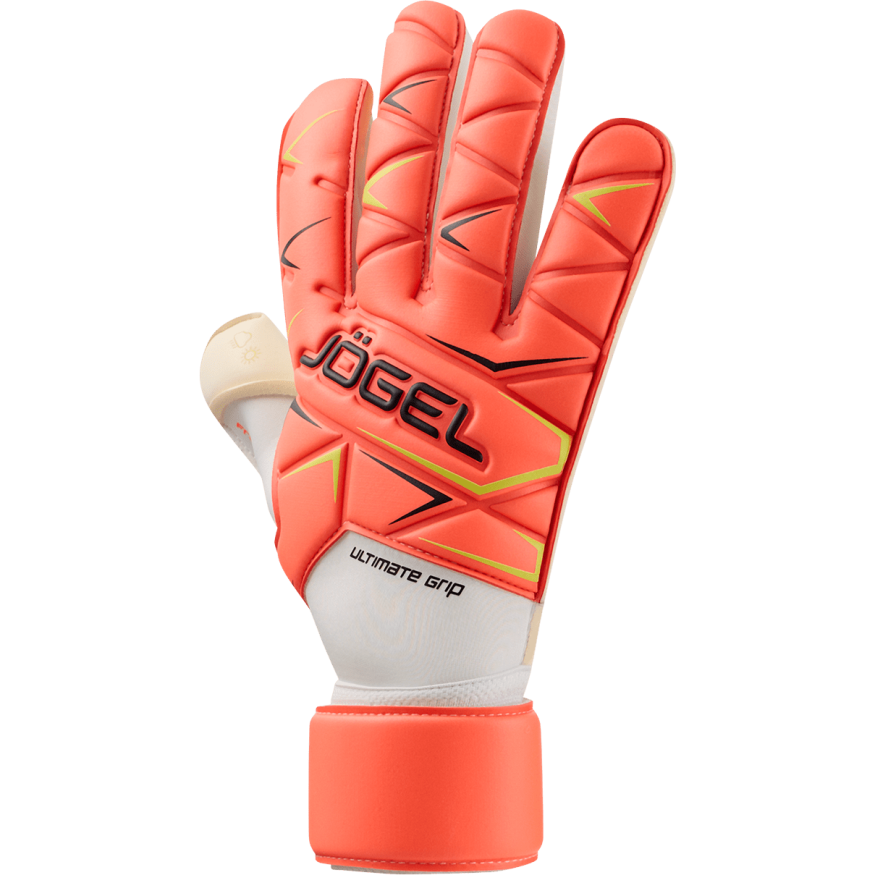 Перчатки вратарские JOGEL Legend UL4 Roll Negative, коралловый