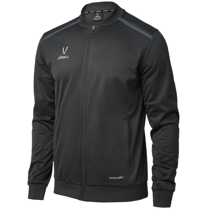 Олимпийка JÖGEL DIVISION PerFormDRY Pre-match Knit Jacket, черный