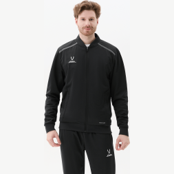 Олимпийка JOGEL DIVISION PerFormDRY Pre-match Knit Jacket, черный