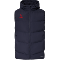 Жилет с капюшоном утепленный JÖGEL ESSENTIAL PerFormPROOF Padded Hooded Vest, темно-синий