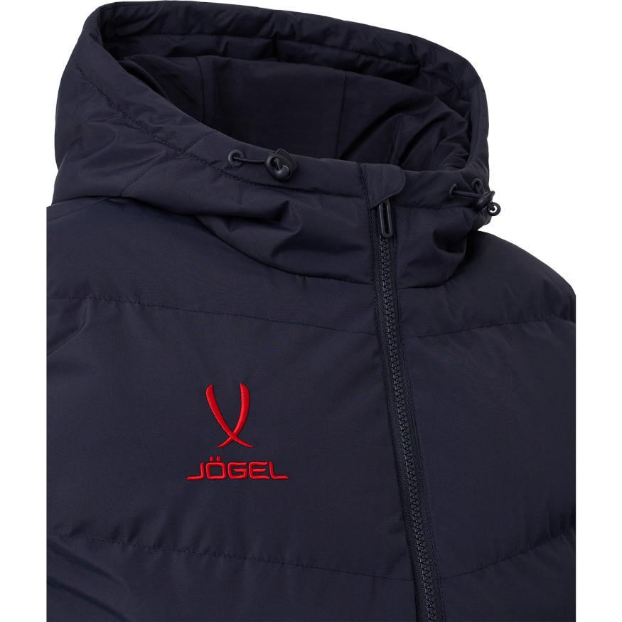 Жилет с капюшоном утепленный JÖGEL ESSENTIAL PerFormPROOF Padded Hooded Vest, темно-синий