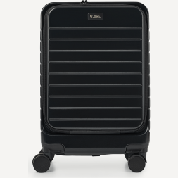 Чемодан для ручной клади JOGEL ESSENTIAL Carry on Spinner, черный