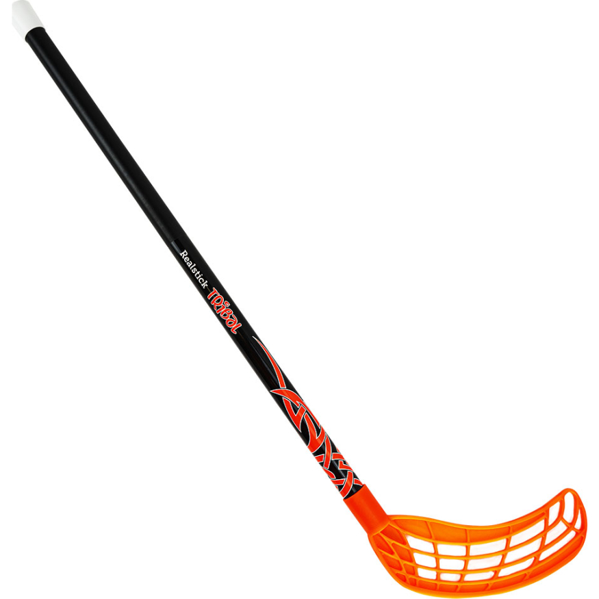 Клюшка для флорбола детская (6-8 лет) RealStick Tribal Jr, 70 см (рост 120-125 см), MR-KF-TR70-GR, без загиба