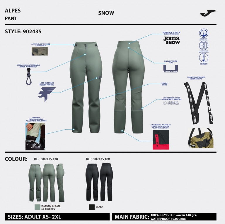 PANTALÓN LARGO EVEREST  