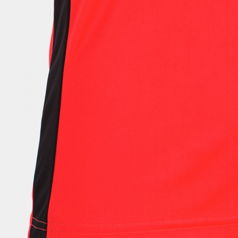 Футболка с коротким рукавом RECORD II Коралловый-черный