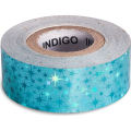 Обмотка для гимнастического обруча INDIGO Stars IN380-LB, 20мм*14м, голубой