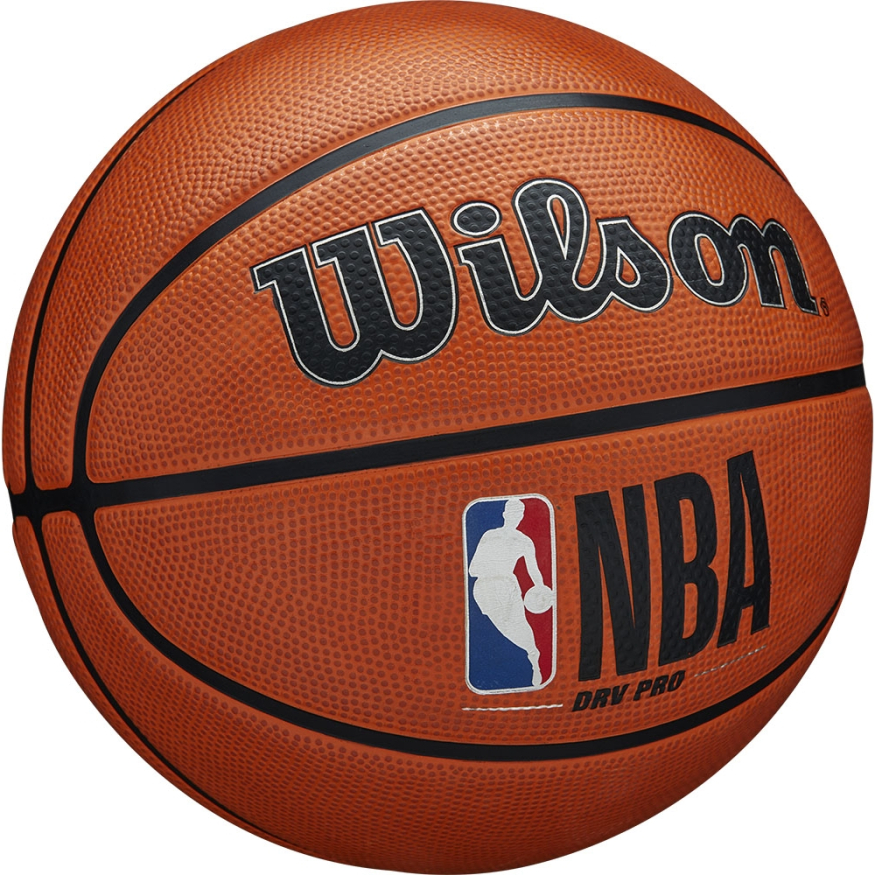 Мяч баск. WILSON NBA DRV Pro, WTB9100XB07 р.7, резина, бутил.камера, оранжевый
