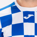 Футболка игровая JOMA с коротким рукавом FLAG II Синий-белый
