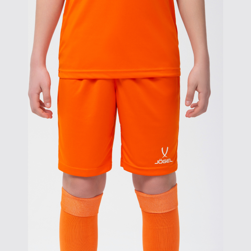 Шорты игровые JOGEL CAMP Classic Shorts, оранжевый/белый, детский