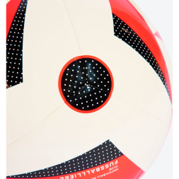 Мяч футб. ADIDAS Euro24 Club IN9372, р.4, ТПУ, 12 пан., маш.сш., бело-красно-черный