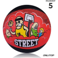 Мяч баскетбольный ONLITOP STREET, ПВХ, клееный, размер 5, 457 г