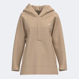 SUDADERA CON CAPUCHA BREATH BEIGE