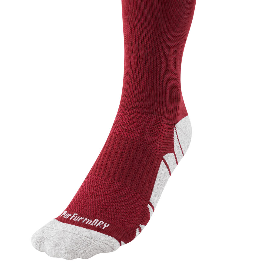 Гетры футбольные JOGEL Match Socks, гранатовый