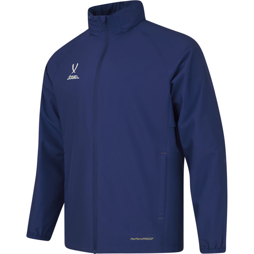Куртка ветрозащитная JÖGEL PREMIER PerFormPROOF FZ Rain Jacket, темно-синий