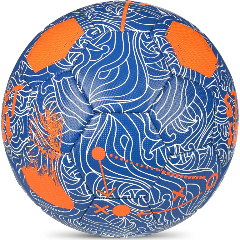 Мяч футб. SELECT Street Soccer, 0955265226, р.4,5, 32 пан., ПУ, маш.сш., сине-оранжевый