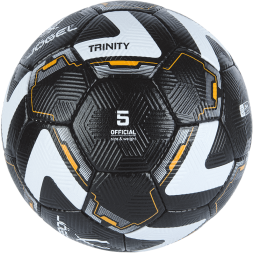 УЦЕНКА Мяч футбольный JOGEL Trinity №5, черный/белый