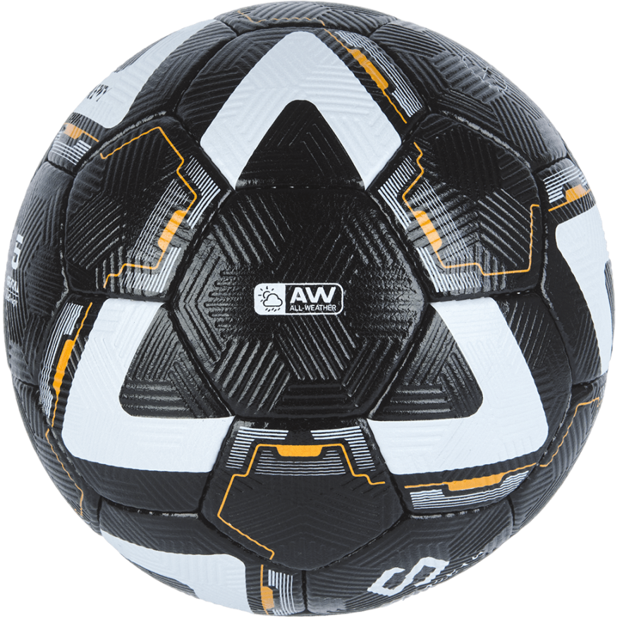 УЦЕНКА Мяч футбольный JOGEL Trinity №5, черный/белый