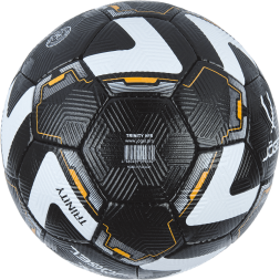УЦЕНКА Мяч футбольный JOGEL Trinity №5, черный/белый