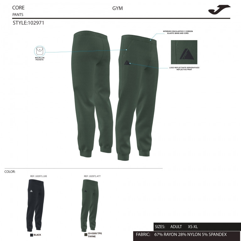 PANTALÓN LARGO INDOOR GYM  