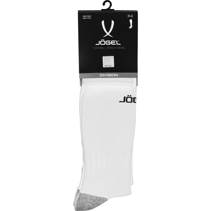 Гетры футбольные JOGEL Match Socks, белый