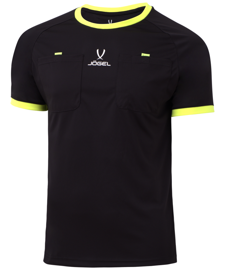 Футболка судейская JOGEL Referee tee, черный