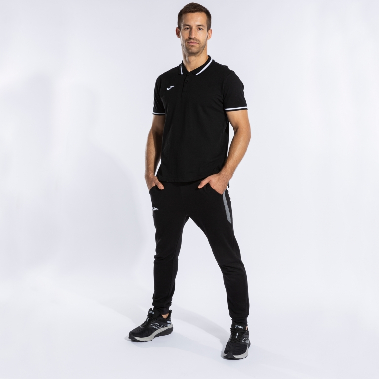 Поло с коротким рукавом CONFORT II Черный